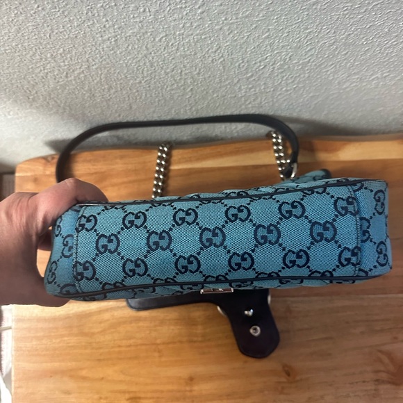 Gucci Matelasse GG Canvas Marmont Shoulder Flap Bag - Picture 8 of 13